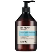 Niamh Hairkoncept Be Pure Gentle Shampoo 500 ml - pre každodennú starostlivosť o vlasy (Pre všetky typy vlasov a každodenné umývanie. Obsahuje organický extrakt zo sladkých mandlí a nevädze.)