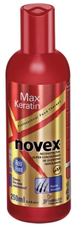 Novex Brazilian Keratin Max Liquid 250 ml - koncentrát na vlasy s brazílskym keratínom (Fáza 2 - Koncentrát na vlasy s brazílskym keratínom.)
