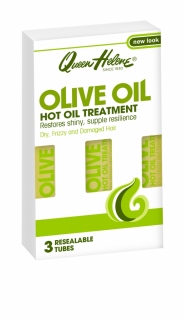 Queen Helene Olive Oil Hot Treatment 3 x 30ml - vlasový zábal (Vlasový zábal s extraktom z olivového oleja.)