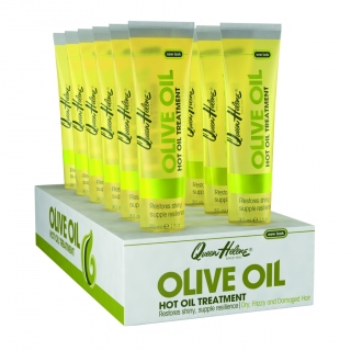 Queen Helene Olive Oil Hot Treatment 30ml - vlasový zábal 12 ks (Vlasový zábal s extraktem olivového oleje.)