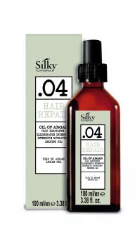 Silky .04 Oil of Argan 100 ml Hair Repair (SILKY arganový olej na vlasy 100 ml)