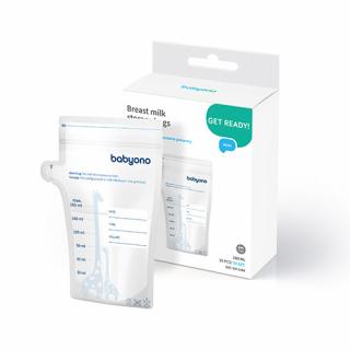 Babyono Vrecká na uskladnenie materského mlieka 180ml 30ks