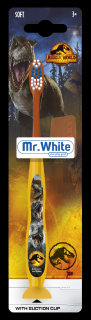 Mr.White Zubná kefka Jurský Svet Dominion s cestovateľskou krytkou
