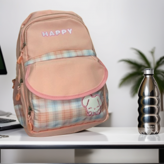 Školská taška HAPPY ružová