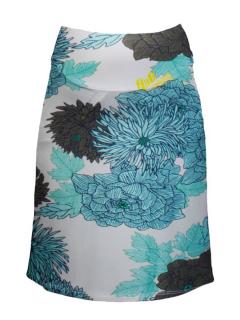 Queen Mum Big flower print sukňa pre tehotné, veľkosť S/36