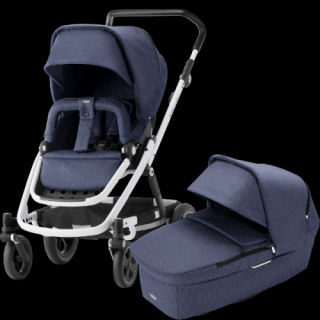 Britax Go Next2 2v1 Navy Melange/White 2018 + Autosedačka