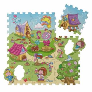 Chicco Penové puzzle 30x30cm 9ks - Lízatkovo
