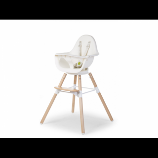 Childhome stolička 2v1 Evolu One.80 2019 natural/white