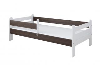 Detská posteľ RYSIO 180x80 cm, Orech, Nie, bez úložného priestoru
