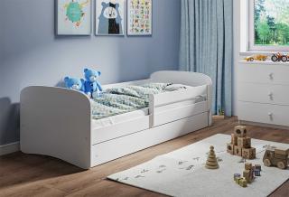 Detská posteľ s úložným priestorom Babydreams 160x80 cm, Biela