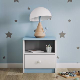 Detský nočný stolík Babydreams Modrá