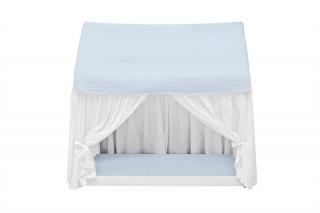 Caramella Baby Blue Dream detský domček modrý S matracom: S matracom
