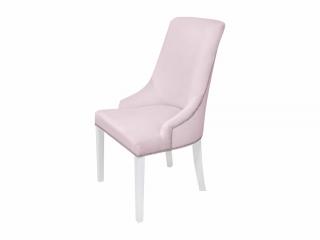 Caramella Baby Pink čalúnená stolička Hampton ružová