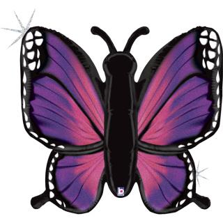 MOTÝĽ ružovo-fialový (#butterfly)