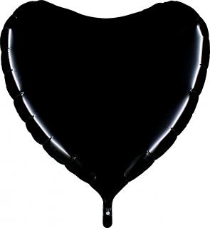 SRDCE čierne - 90 cm (#Heart)