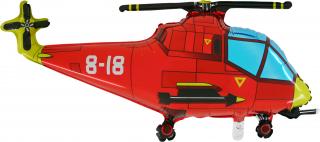 VRTULNÍK červený (#helicopter)