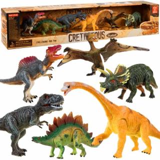 Dinosaury - pohyblivé figúrky 6 ks.