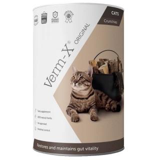 Verm-X prírodný produkt proti črevným parazitom pre mačky 60 g