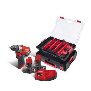 Aku Kompaktný skrutkovač-Milwaukee-M12 FDD-402X ,M12 FUEL™