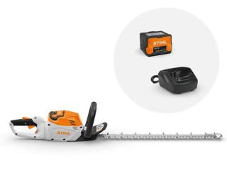 Akumulátorové záhradné nožnice na živý plot STIHL HSA 60, SET S 1X AK 10 + AL 101