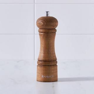 Drevený mlynček na korenie a soľ Chess Maroon 18cm AMBITION