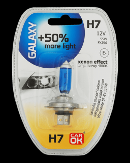 H7 12V GALAXY + 50%-1ks