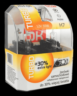 H7 12V TURBO + 30% EXTRA SVETLO-1ks