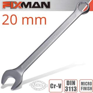 Kľúč plocho-očkový-Fixman B0215-20mm