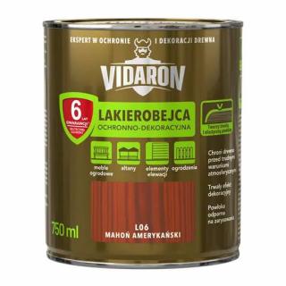 Lakova lazúra VIDARON L06 Americký mahagón 0,75l