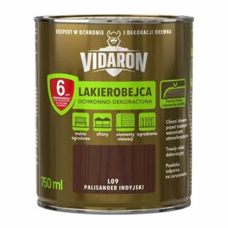 Lakova lazúra VIDARON L09 Indický palisander 0,75l