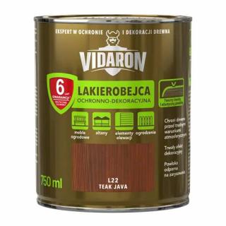 Lakova lazúra VIDARON L22 teak java 0,75l