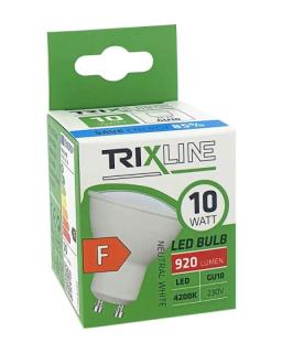 LED žiarovka Trixline 10W 920lm GU10 neutrálna biela