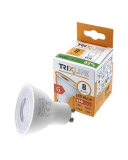 LED žiarovka Trixline 8W GU10 650 lm teplá biela