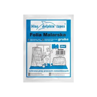 Maliarska fólia hrubá 4x5m