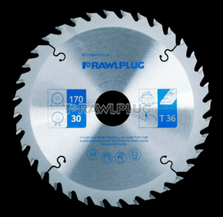 Pílový kotúč na drevo 170mm 30/20-T36