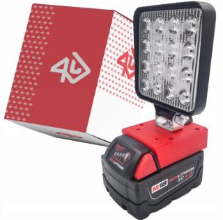 Pracovna led lampa na akumulator Milwaukee 18V