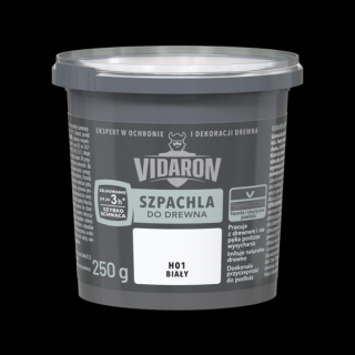 Tmel na drevo biely Vidaron-250g