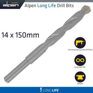 Vrták do muriva Alpen s dlhou životnosťou 14x150mm