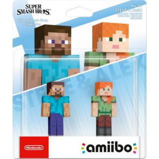 amiibo Smash Steve and Alex 2-Pack