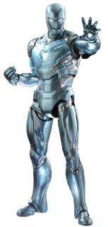 Avengers Endgame Diecast akčná figúrka 1/6 Iron Man Mark LXXXV (Holographic Version) 2022 Toy Fair Exclusive 33 cm