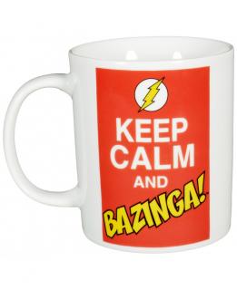 Big Bang Theory hrnček Keep Calm and Bazinga
