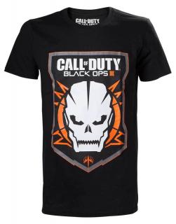 Call of Duty - Black Ops 3 Game Logo with Skull (T-Shirt)