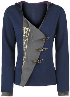 Dishonored 2 Hoodie - Emily Empress Girls Hooded Zip Dark