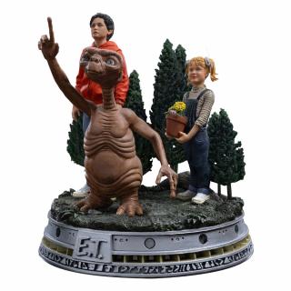 E.T. The Extra-Terrestrial Deluxe Art Scale socha 1/10 E.T., Elliot and Gertie 19 cm