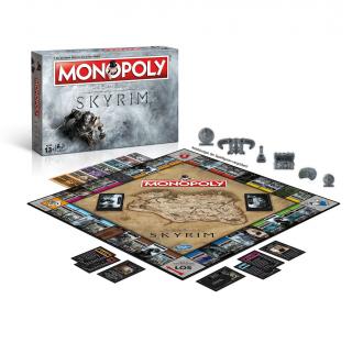 Elder Scrolls 5 Skyrim stolová hra Monopoly  (German Version)