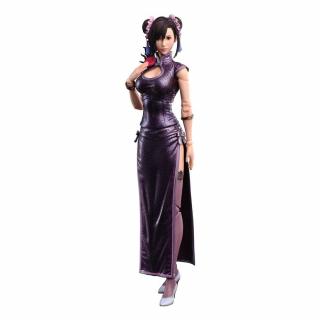 Final Fantasy VII Remake Play Arts Kai akčná figúrka Tifa Lockhart Sporty Dress Ver. 25 cm
