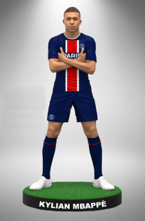 Footballs Finest Resin socha 1/3 Paris Saint-Germain Kylian Mbappe 60 cm