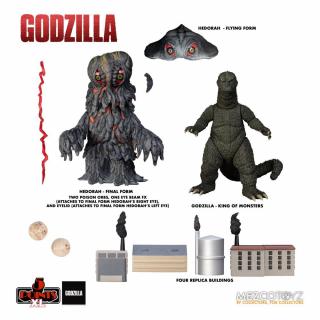 Godzilla vs. Hedorah 5 Points XL akčné figúrky Deluxe Box Set