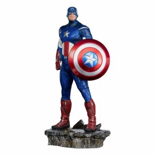 Infinity Saga BDS Art Scale socha 1/10 Captain America Battle of NY 23 cm