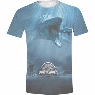 Jurassic World - Mosasaurus Full Printed (T-Shirt)